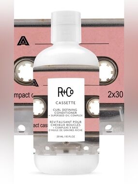 $34 Authentic R+Co CASSETTE Curl DefiningSuperseed Oil Conditioner251ML/8.5FL.OZ
